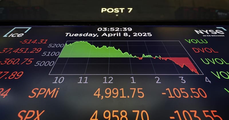 Wall Street cae más del 1 % por alza del petróleo tras ataques en el Golfo Pérsico imagen de la publicación